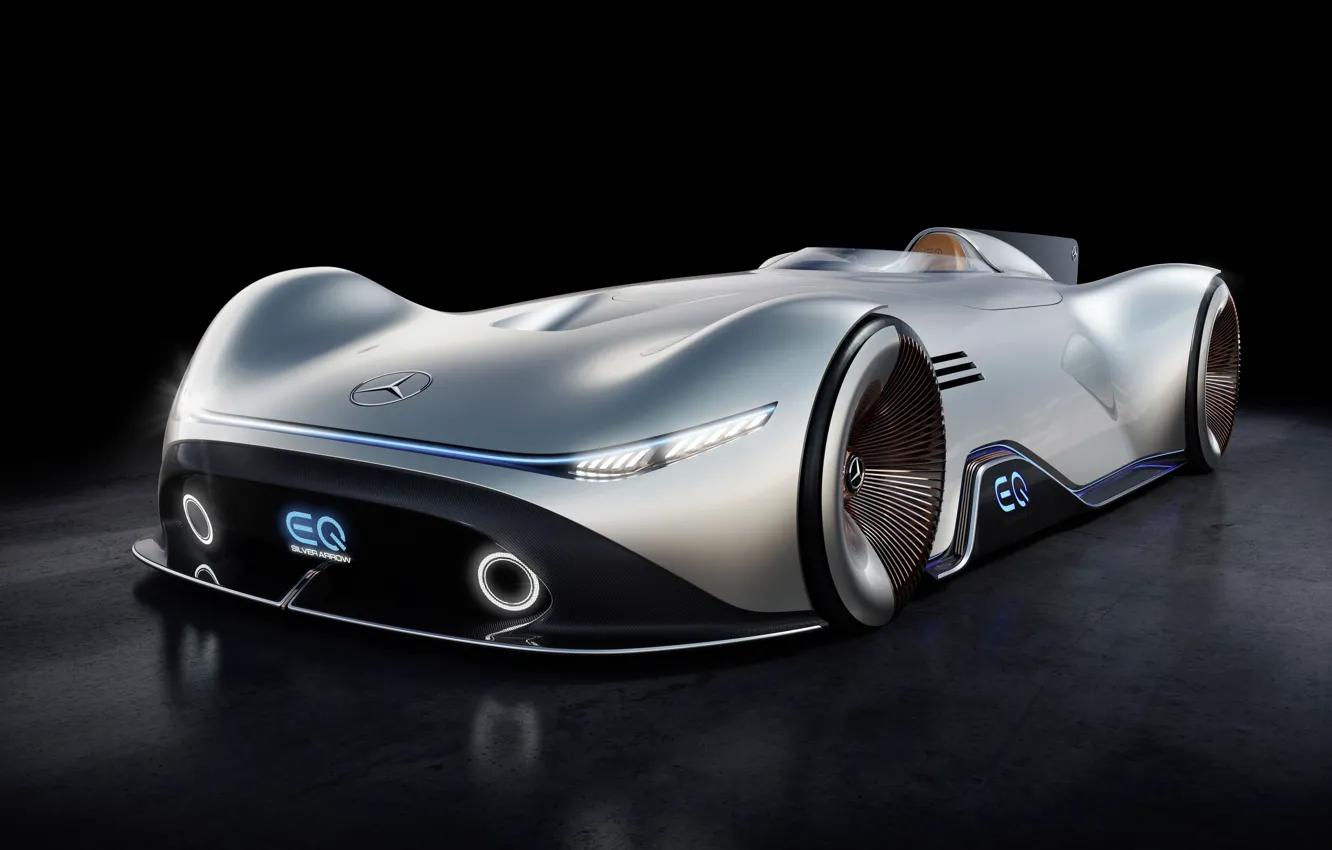 Photo wallpaper Concept, hypercar, Silver Arrow, hyper car, Mercedes Benz EQ