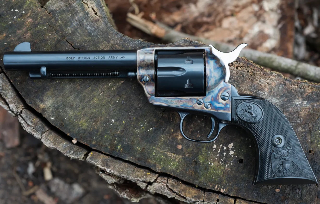 Photo wallpaper army, Colt, 1979