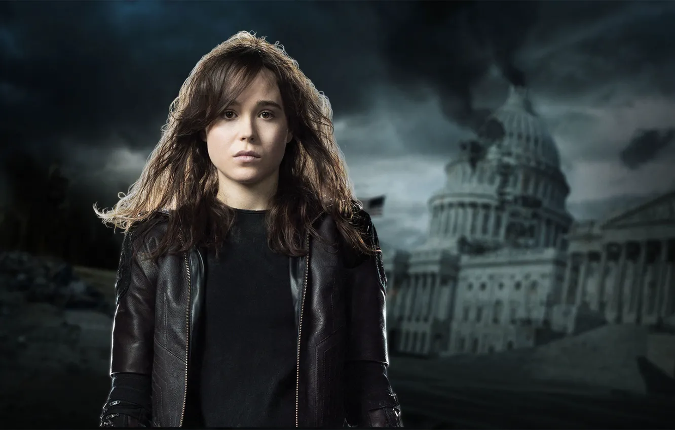 Photo wallpaper look, girl, hair, actress, Washington, girl, Capitol, character