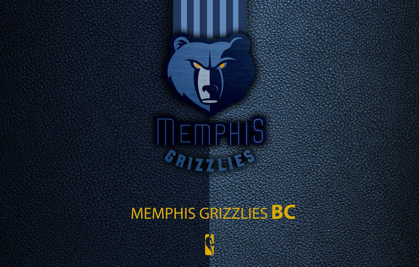 Photo wallpaper wallpaper, sport, logo, basketball, NBA, Memphis Grizzlies