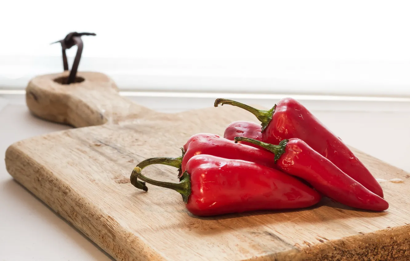 Photo wallpaper pepper, vegetables, Chile