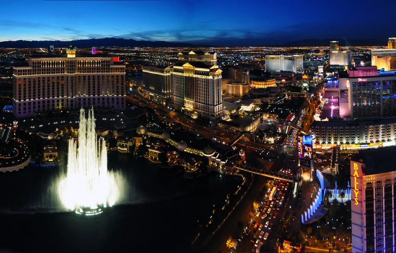 Photo wallpaper machine, the sky, night, the city, lights, photo, movement, building
