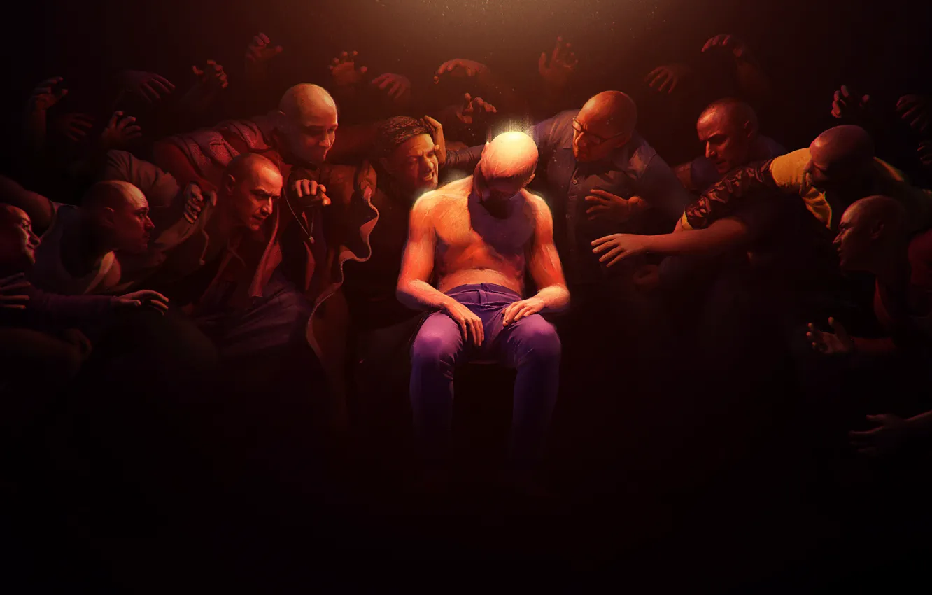 Photo wallpaper art, James McAvoy, personality, Split, Kevin Wendell Crumb