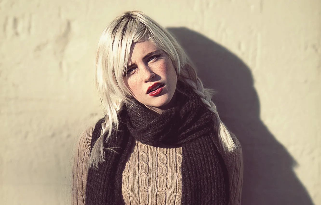 Photo wallpaper girl, photo, model, blonde, Devon Jade