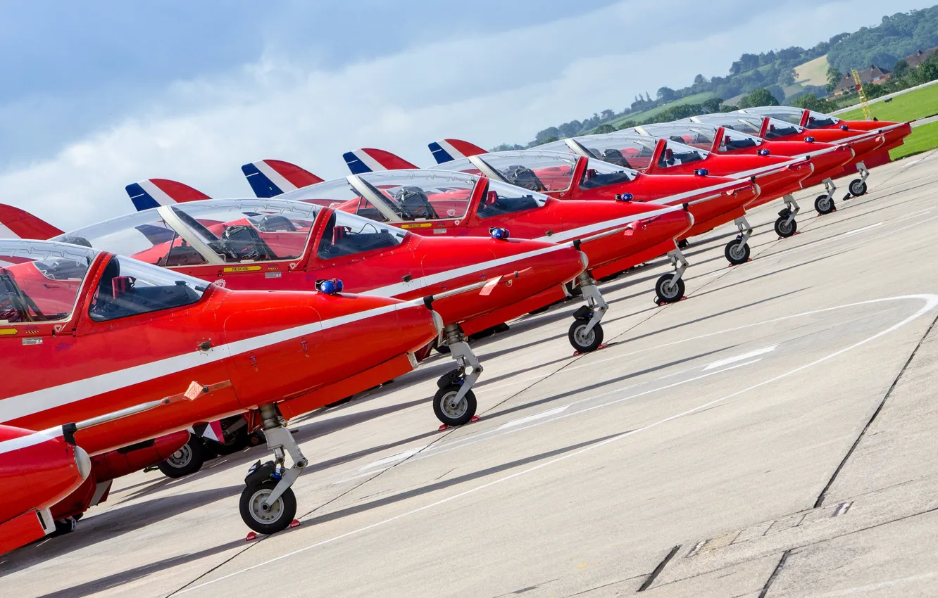 Photo wallpaper fighter, the airfield, Stroy