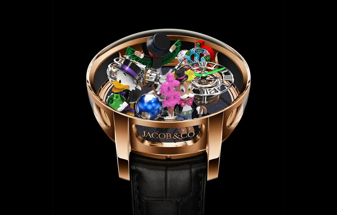 Photo wallpaper gold, toys, Jacob & Co, Astronomia Alec, Astronomia Alec Monopoly