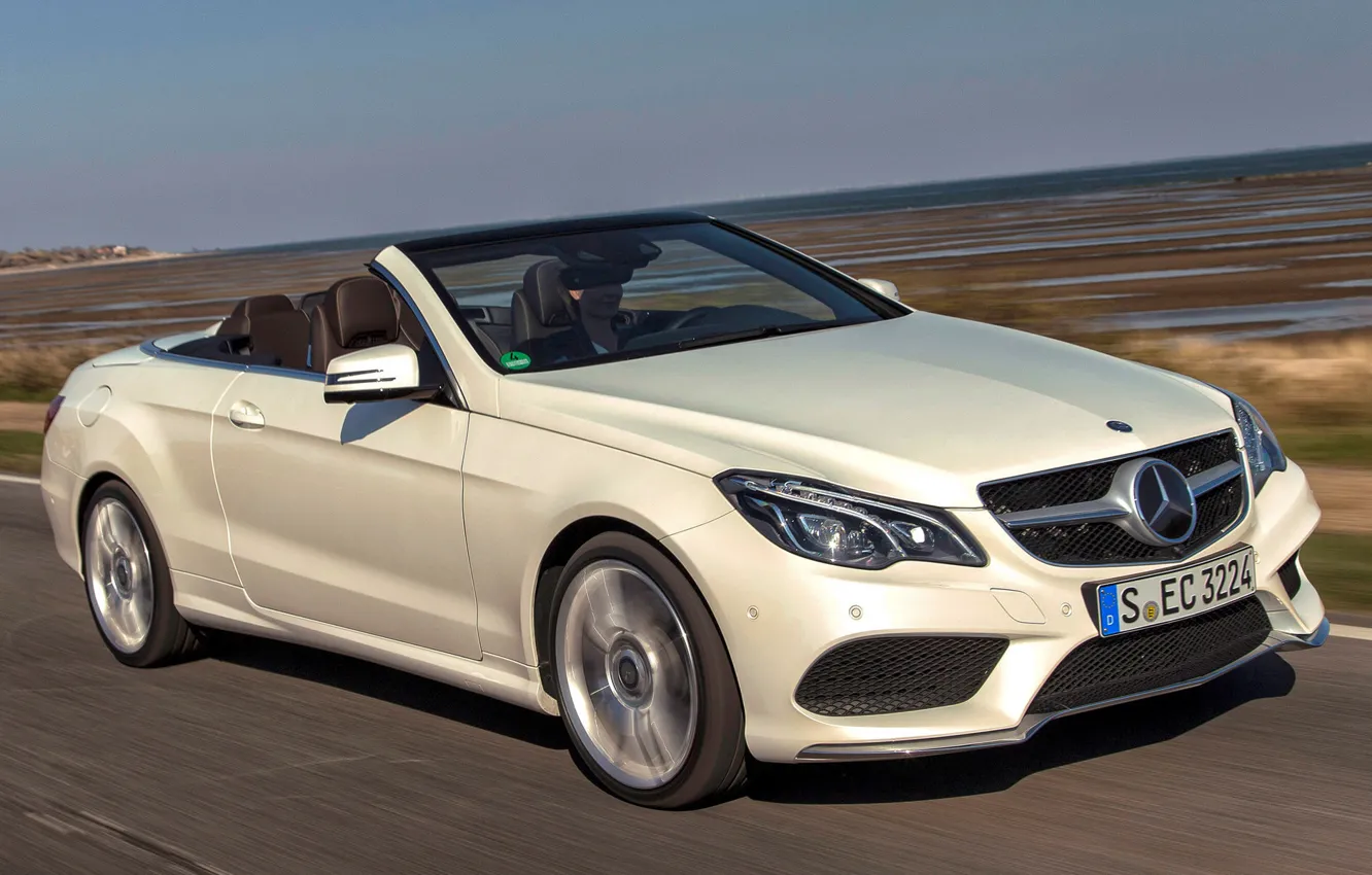 Photo wallpaper Mercedes-Benz, Cabriolet, E400