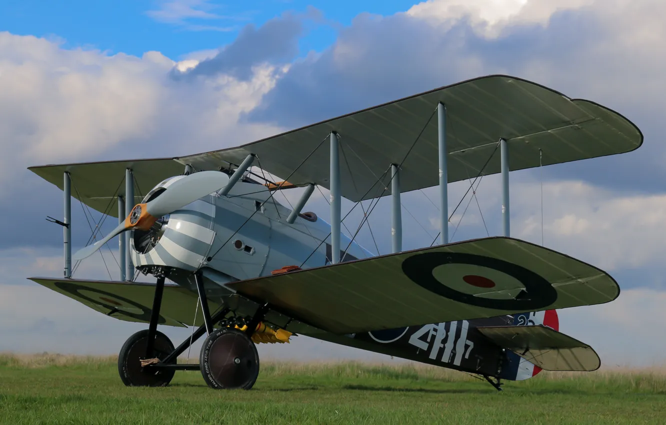 Photo wallpaper fighter, British, single, Sopwith, The first world war, times, Snipe, 7F.1