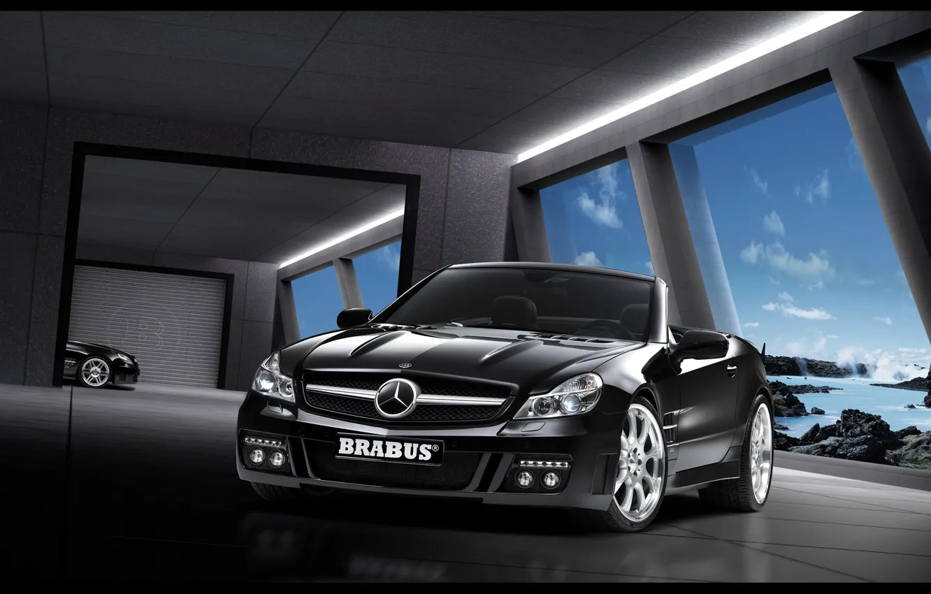 Photo wallpaper mercedes, benz