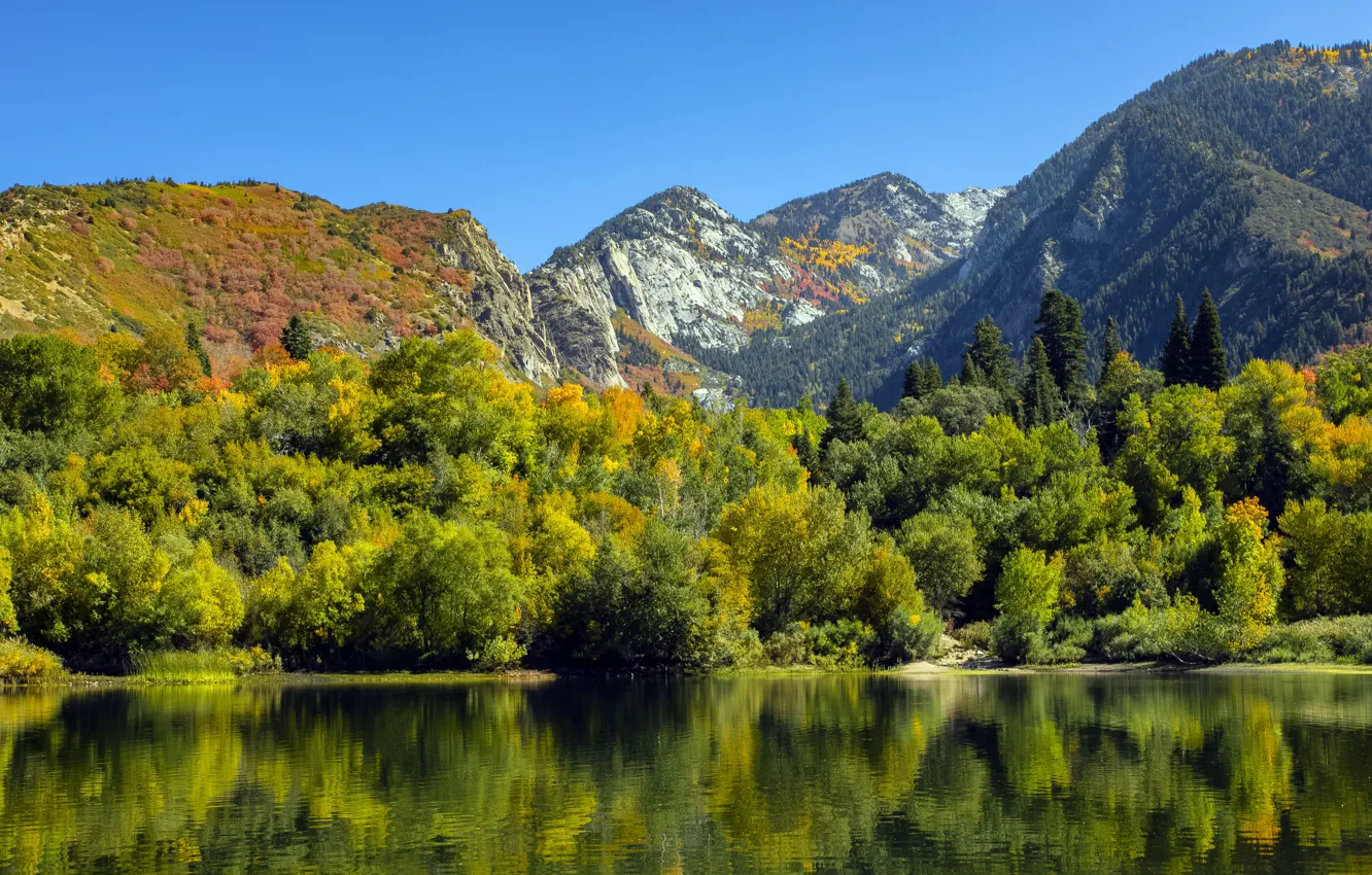 Wallpaper nature, Mountain, Summer, utah, Lake, Salt lake city for ...