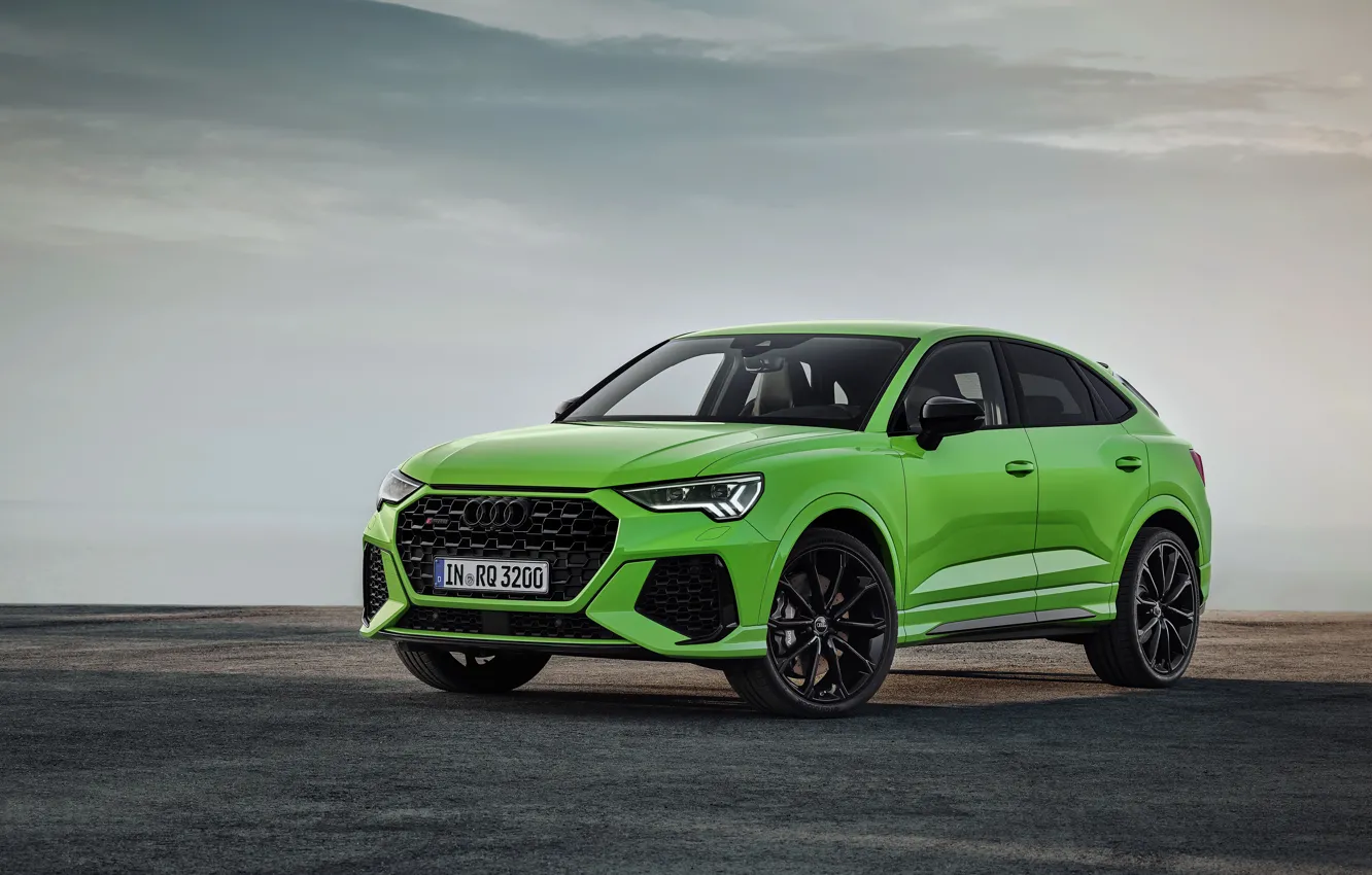 Photo wallpaper Audi, crossover, Sportback, 2020, RS Q3