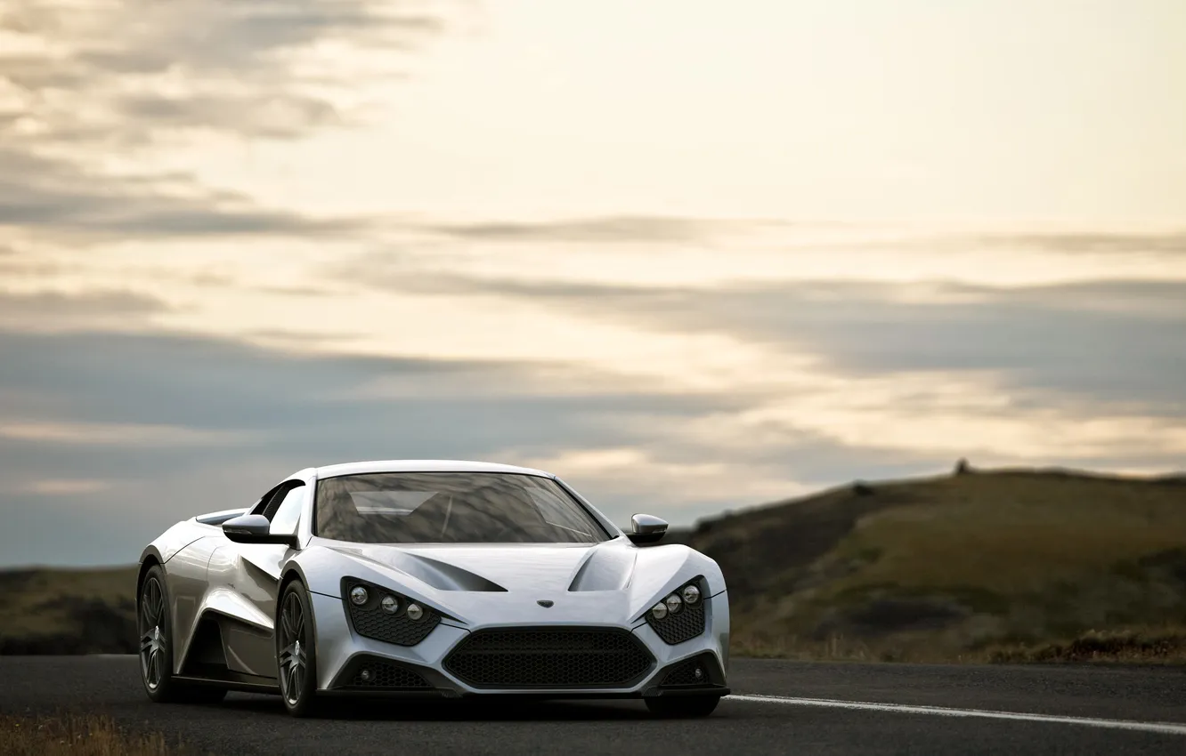 Photo wallpaper road, dal, ST1, Zenvo