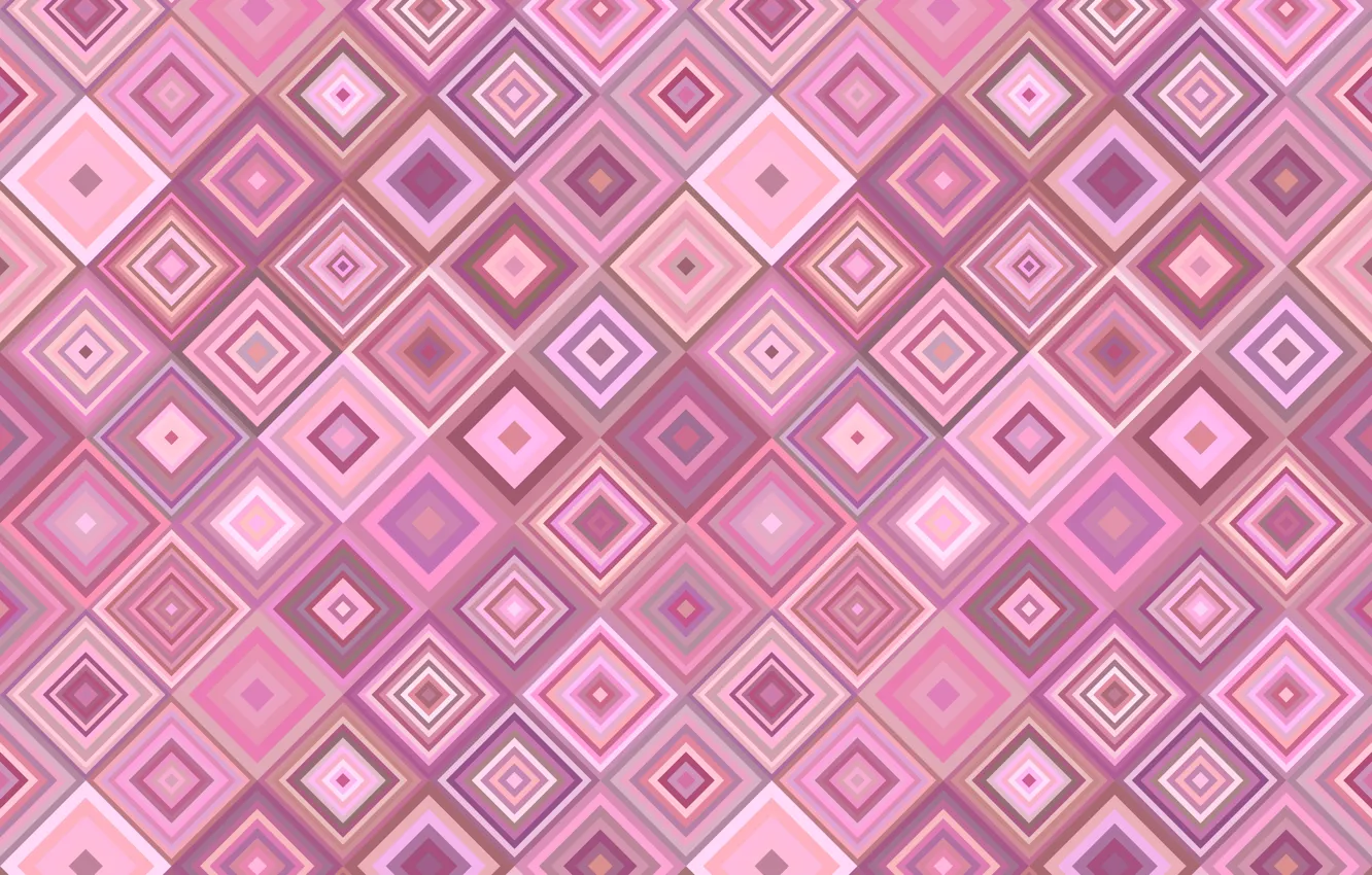 Photo wallpaper abstraction, background, squares, ornament