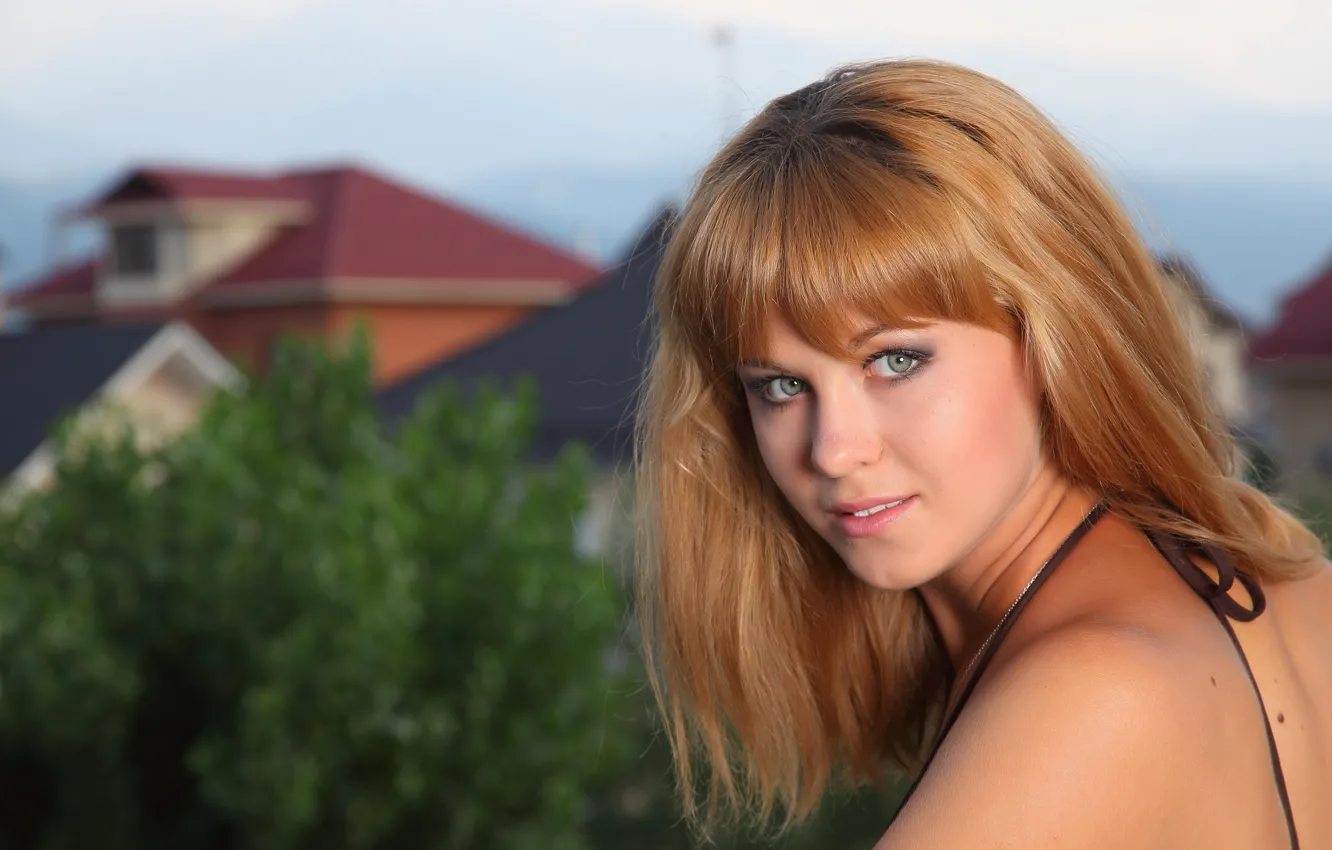 Photo wallpaper look, girl, model, Sandrinya