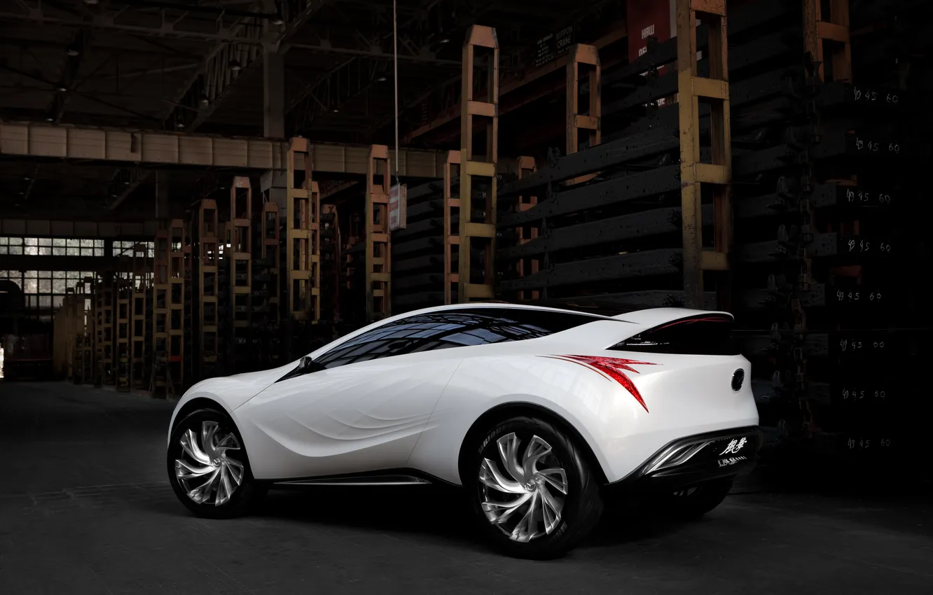Photo wallpaper Concept, 2008, Mazda, the concept car, kazamai, Mazda, Mazda Kazamai Concept