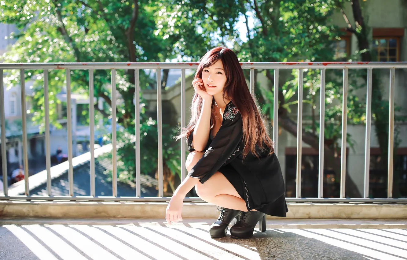 Photo wallpaper China, wallpaper, girl, sexy, woman, model, asian, cute