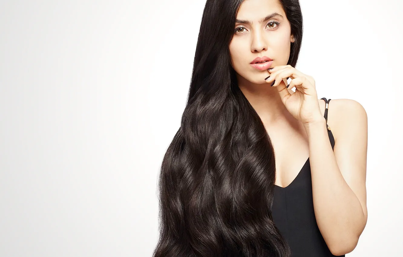 Photo wallpaper girl, hot, sexy, eyes, smile, beautiful, figure, model