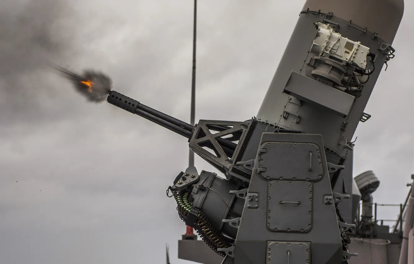 Photo wallpaper shooting, a vehicular automated system, weapons fire