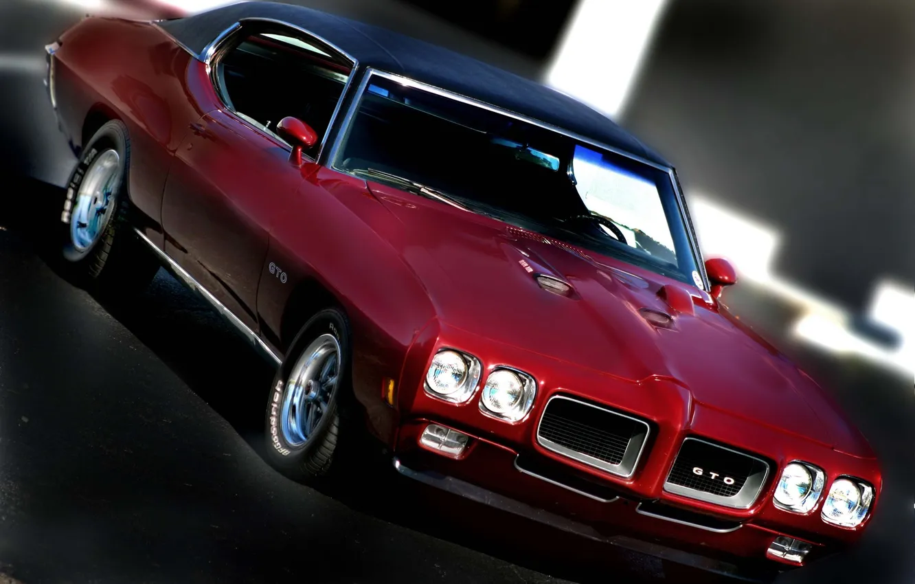 Photo wallpaper Coupe, Pontiac, GTO, 1970