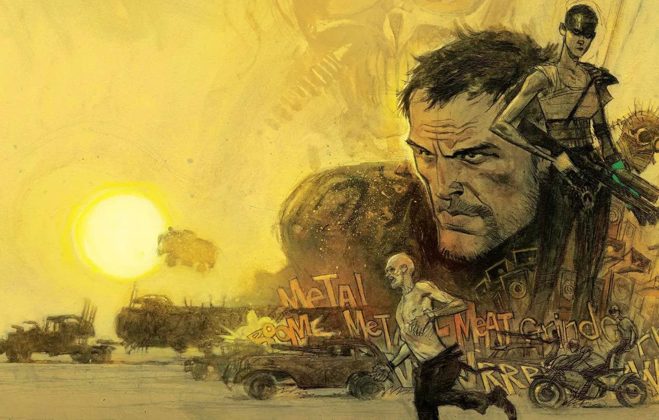 Photo wallpaper Mad Max, Fury Road, Mad Max: fury Road
