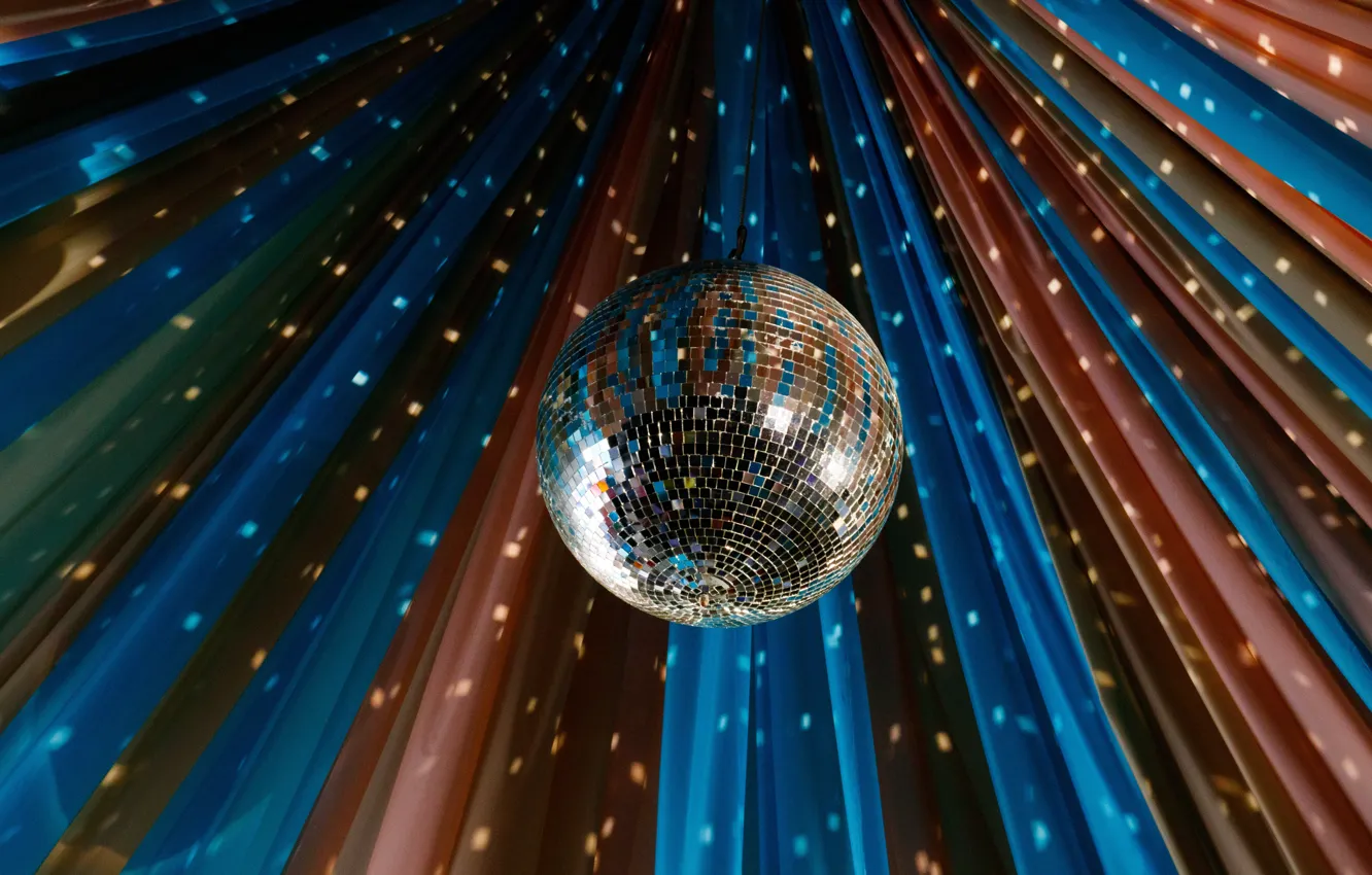 Photo wallpaper background, disco, Disco Ball