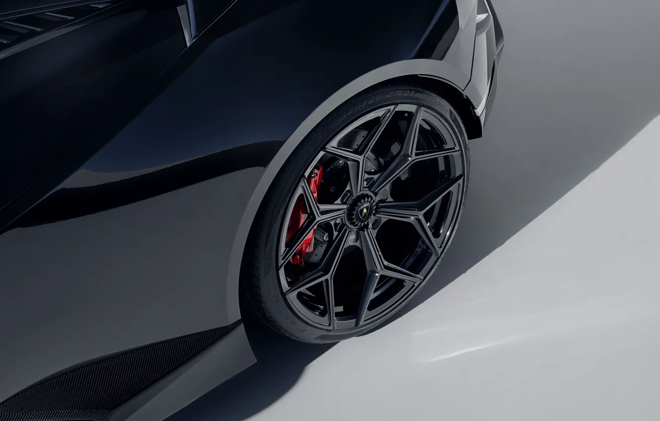 Photo wallpaper Lamborghini, wheel, Huracan, Novitec Lamborghini Huracan Tecnica