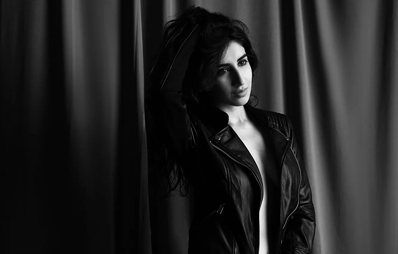 Photo wallpaper girl, hot, sexy, eyes, smile, beautiful, figure, model