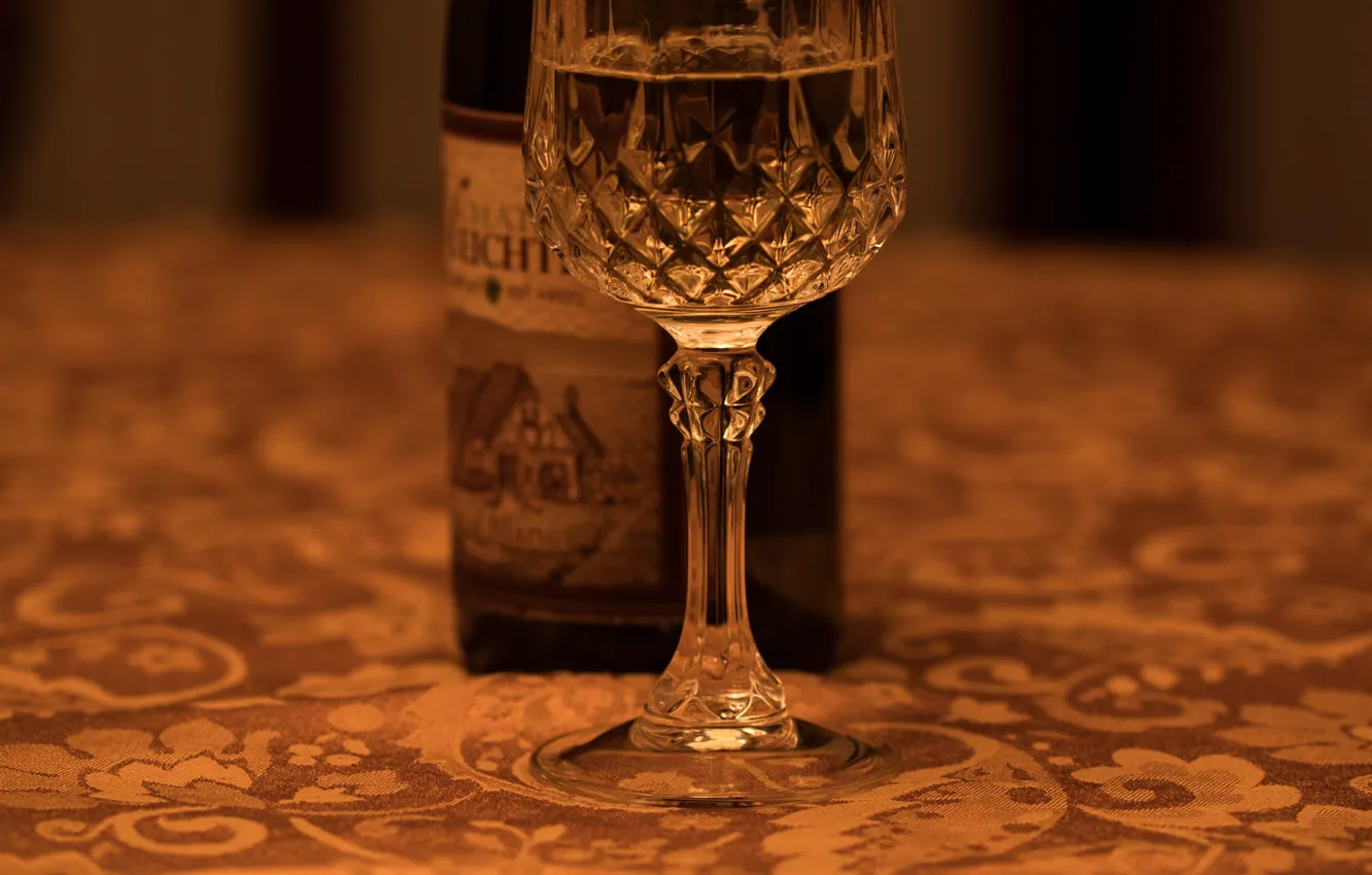 Photo wallpaper glass, wine, wine glass, white wine