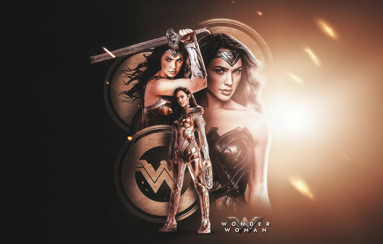 Photo wallpaper Wonder Woman, legacy, heroic