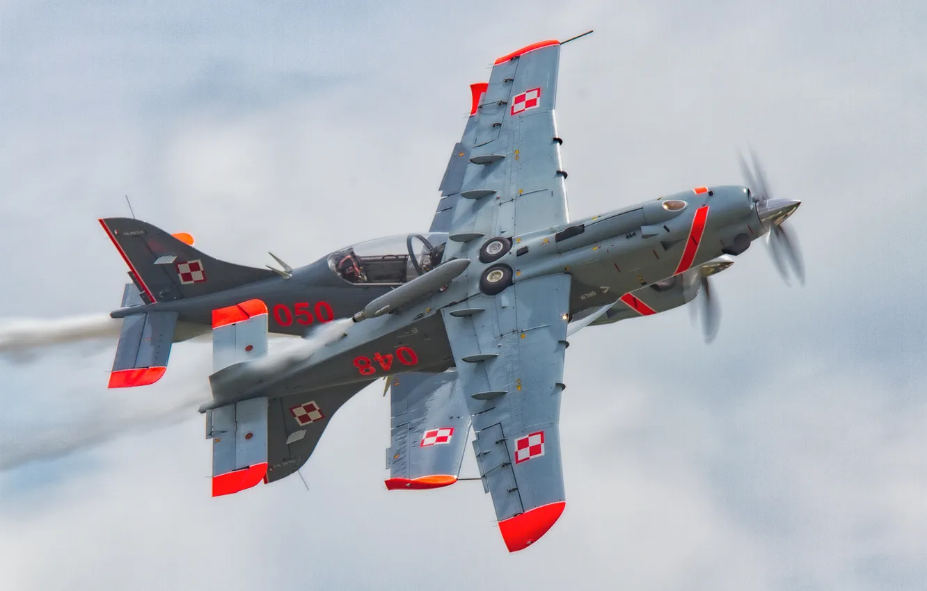 Photo wallpaper holiday, show, the plane, aerobatics