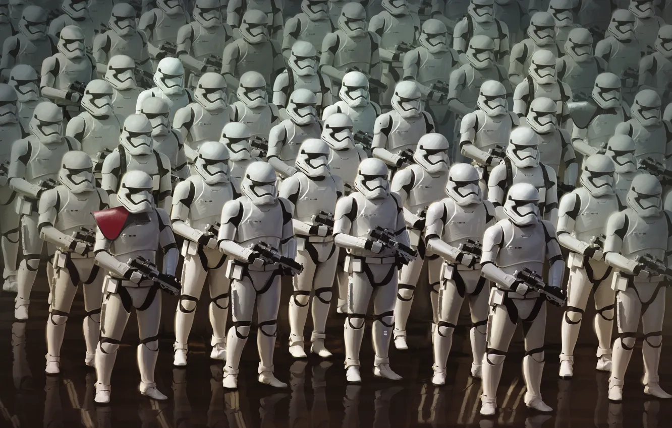 Photo wallpaper Star Wars, wallpaper, Action, fantasy, soldiers, with, The, army