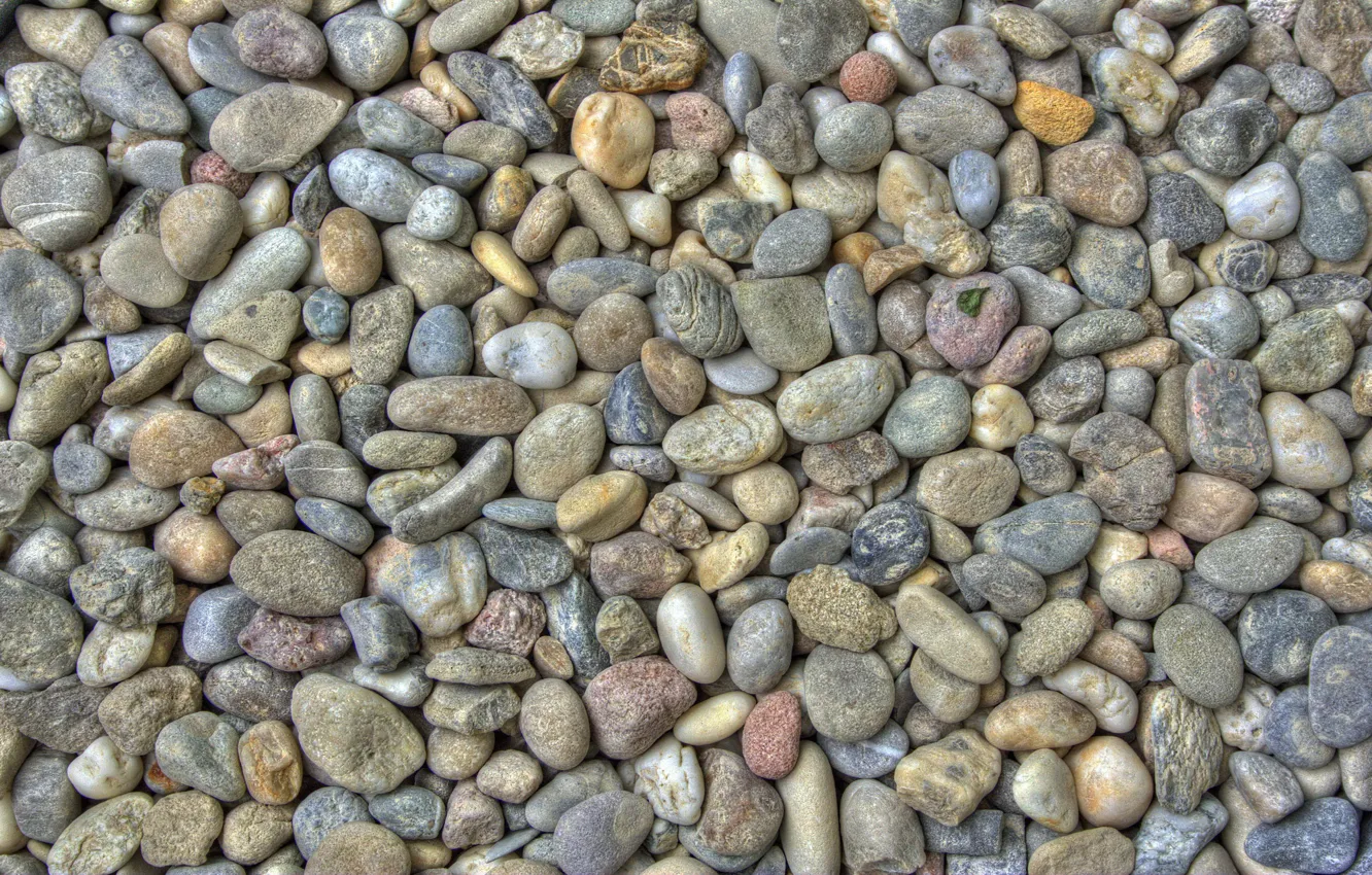 Photo wallpaper pebbles, stones, background