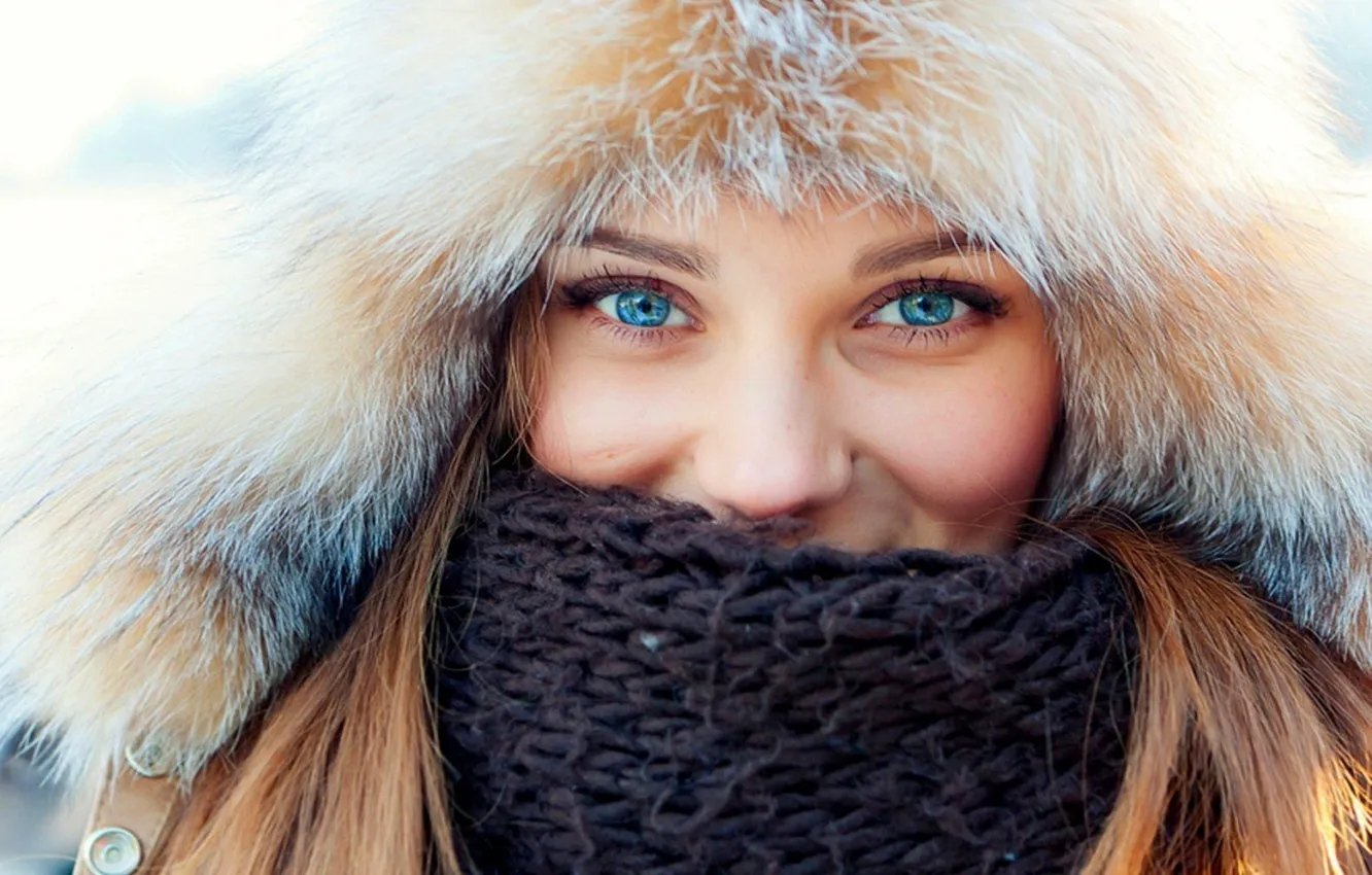 Photo wallpaper eyes, girl, face, woman, model, girl, woman, eyes