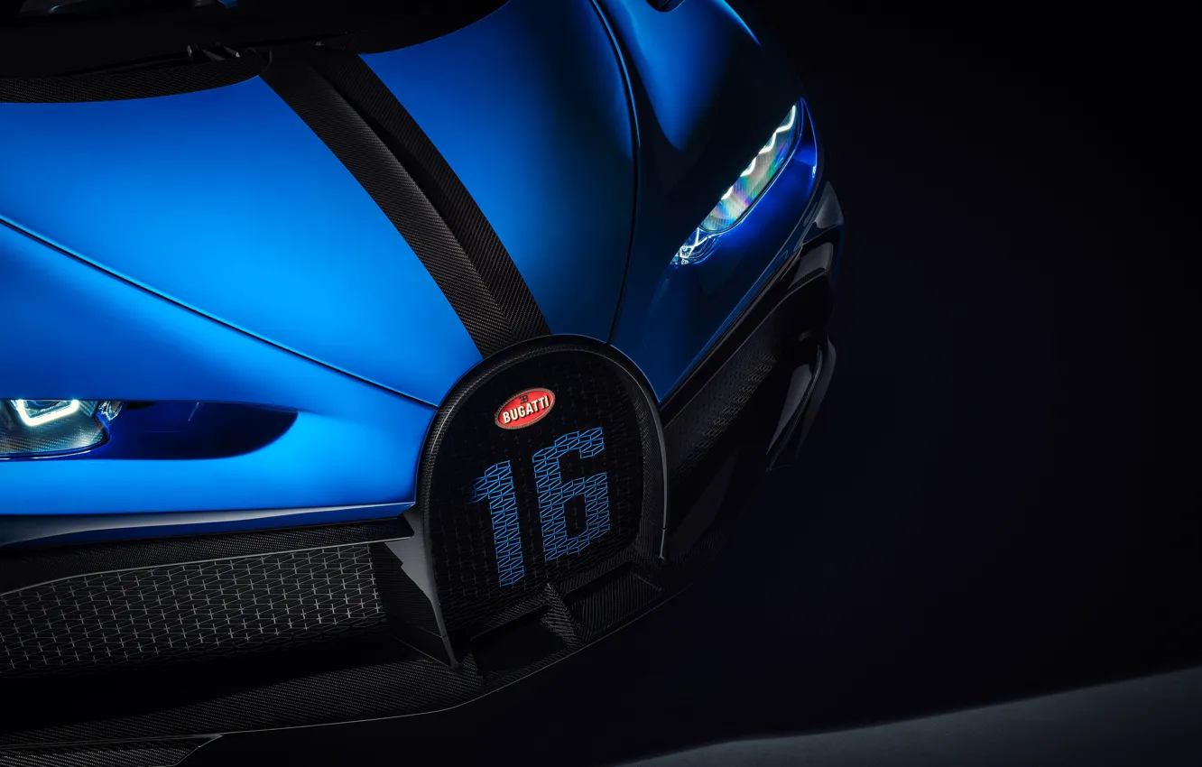 Photo wallpaper Bugatti, hypercar, Chiron, 2020, Pur Sport
