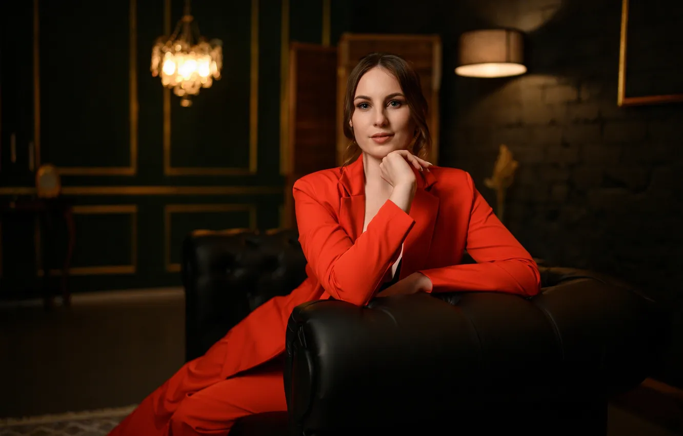 Photo wallpaper girl, sexy, smile, Wallpaper, sweetheart, model, bright, makeup