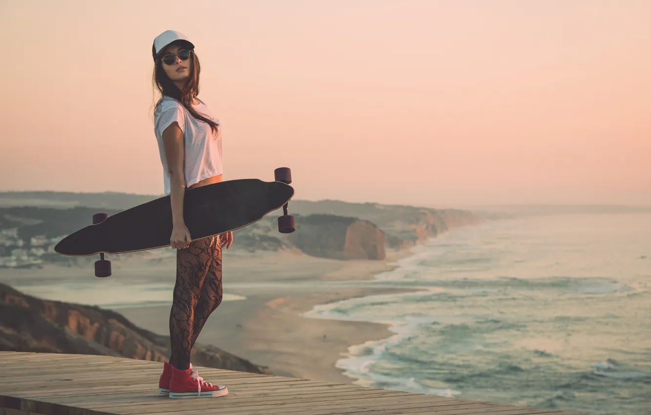 Photo wallpaper girl, lifestyle, Happy, leisure, path, outdoor, Outside, hipster