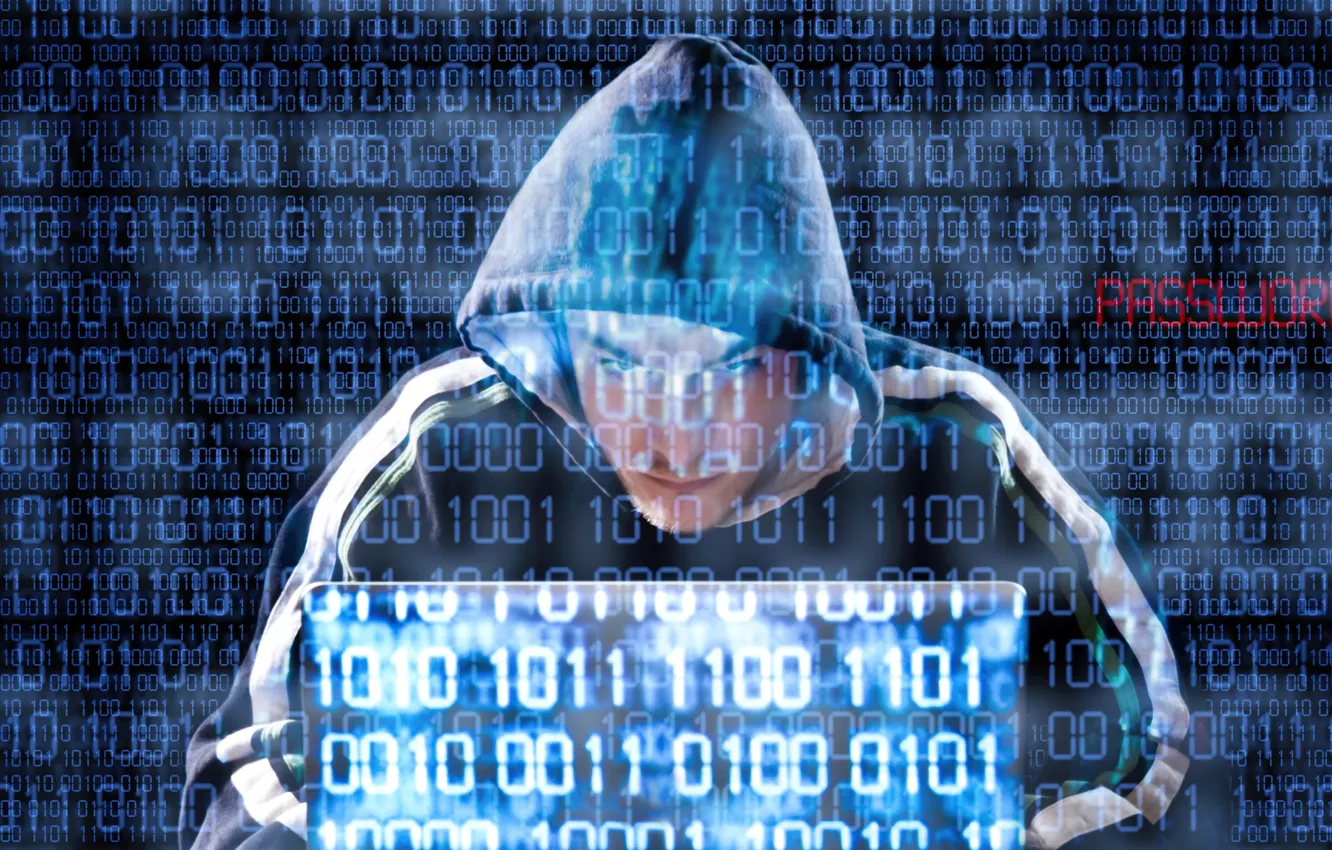 Photo wallpaper linux, computer, Hacker, hacker, terminal