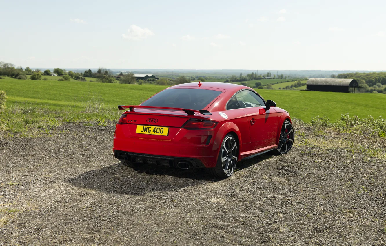 Photo wallpaper Audi, rear view, TT, Audi TT RS Coupe