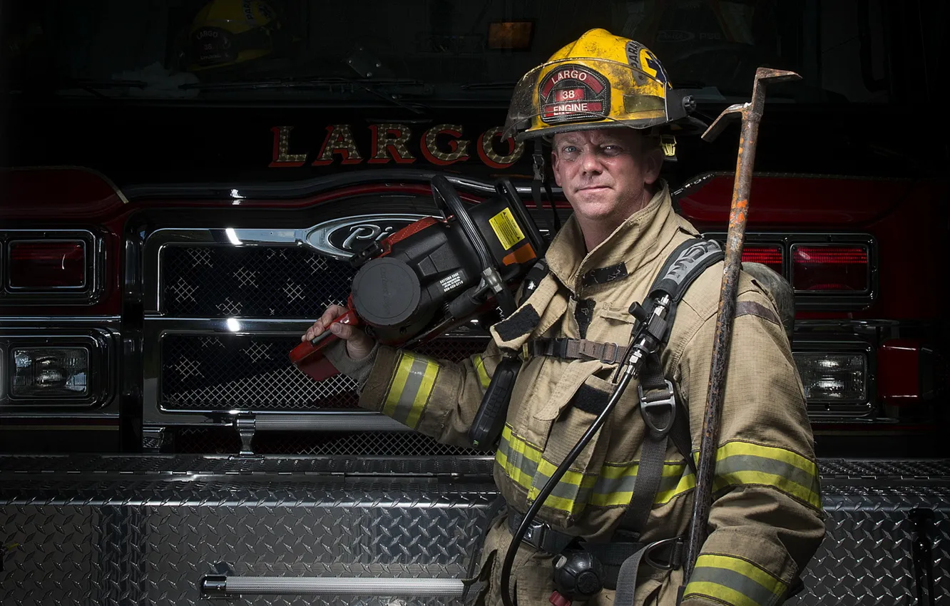 Photo wallpaper background, people, lifeguard