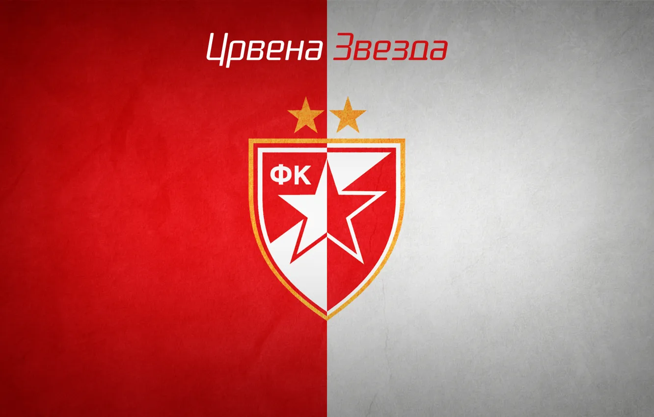 Photo wallpaper Football club, Belgrade, Red Star, Serbian