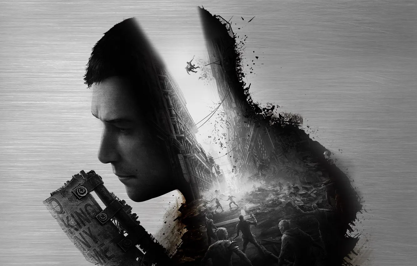 Photo wallpaper zombies, Techland, Dying Light, Dying Light 2, Aiden Caldwell