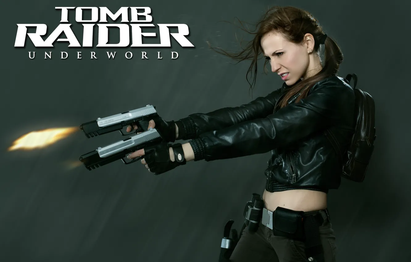 Photo wallpaper Tomb Raider, Lara Coft, Cosplay, Tomb Raider underworld