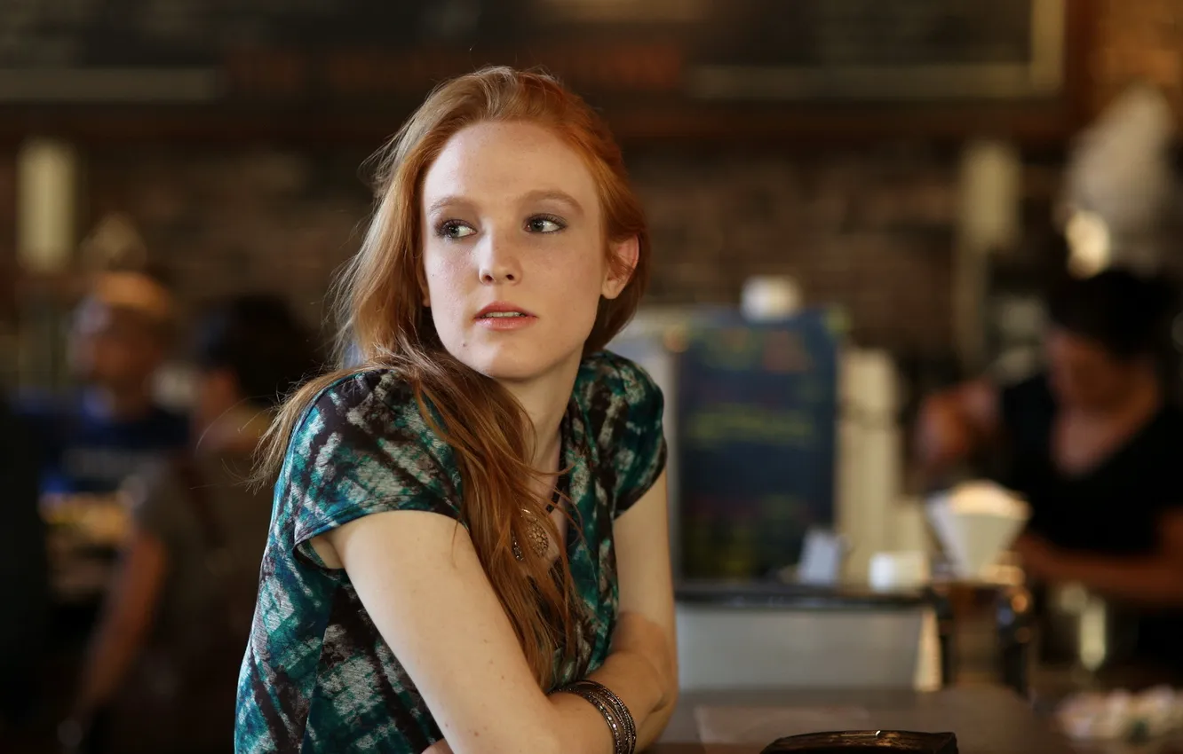 Photo wallpaper look, girl, background