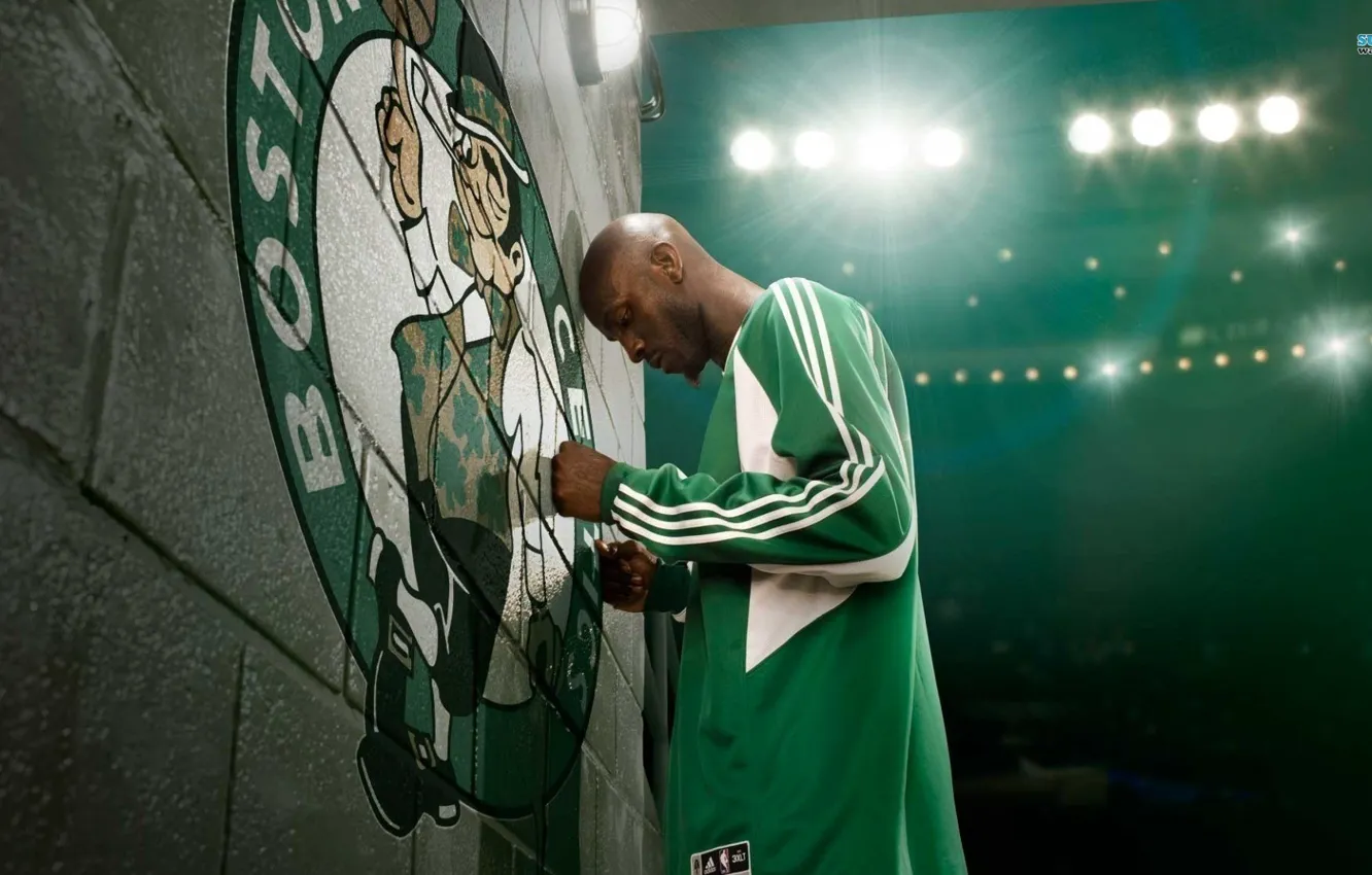 Photo wallpaper Sport, Basketball, Boston, Boston, NBA, Celtics, The Celtics, Kevin Garnett