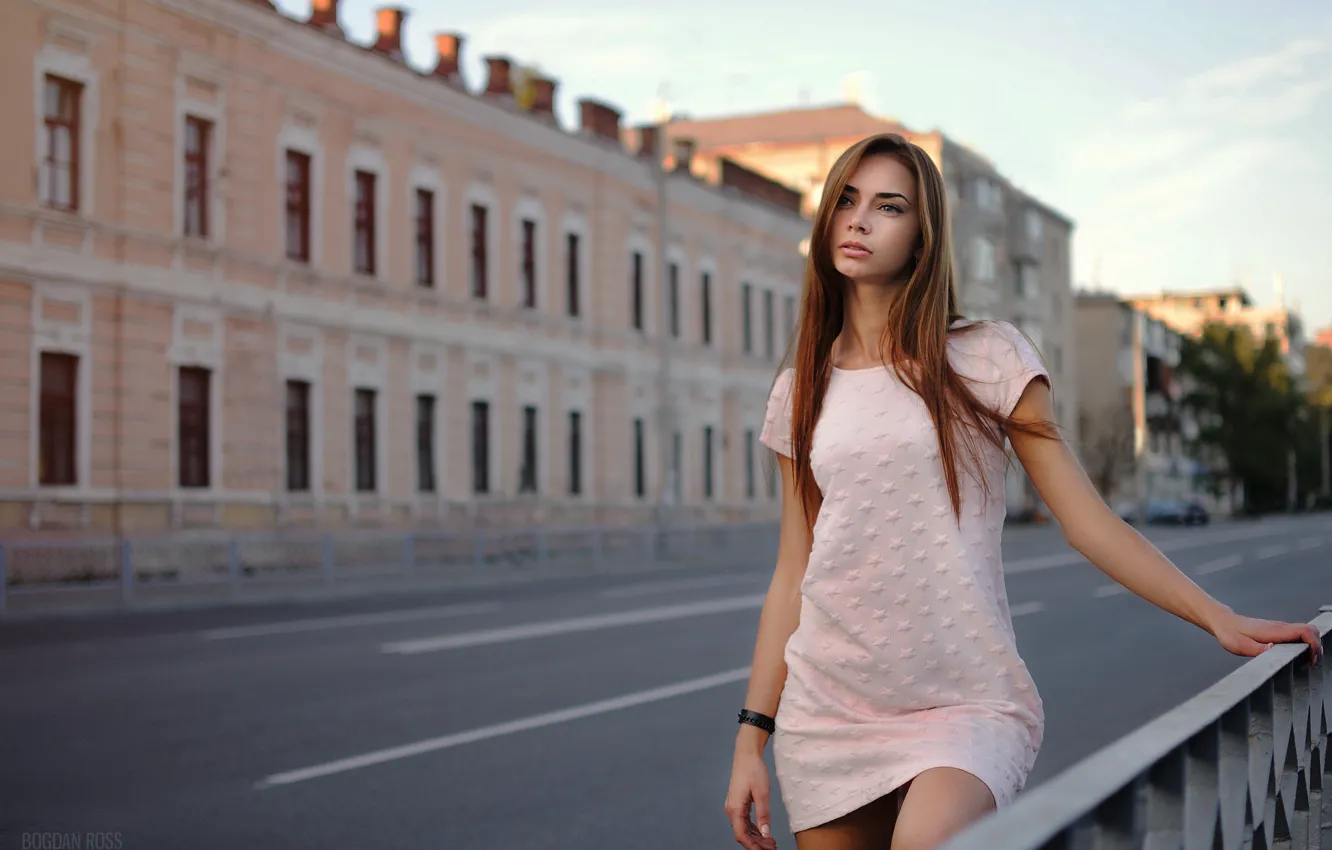 Photo wallpaper walk, Karina, Bogdan Ross