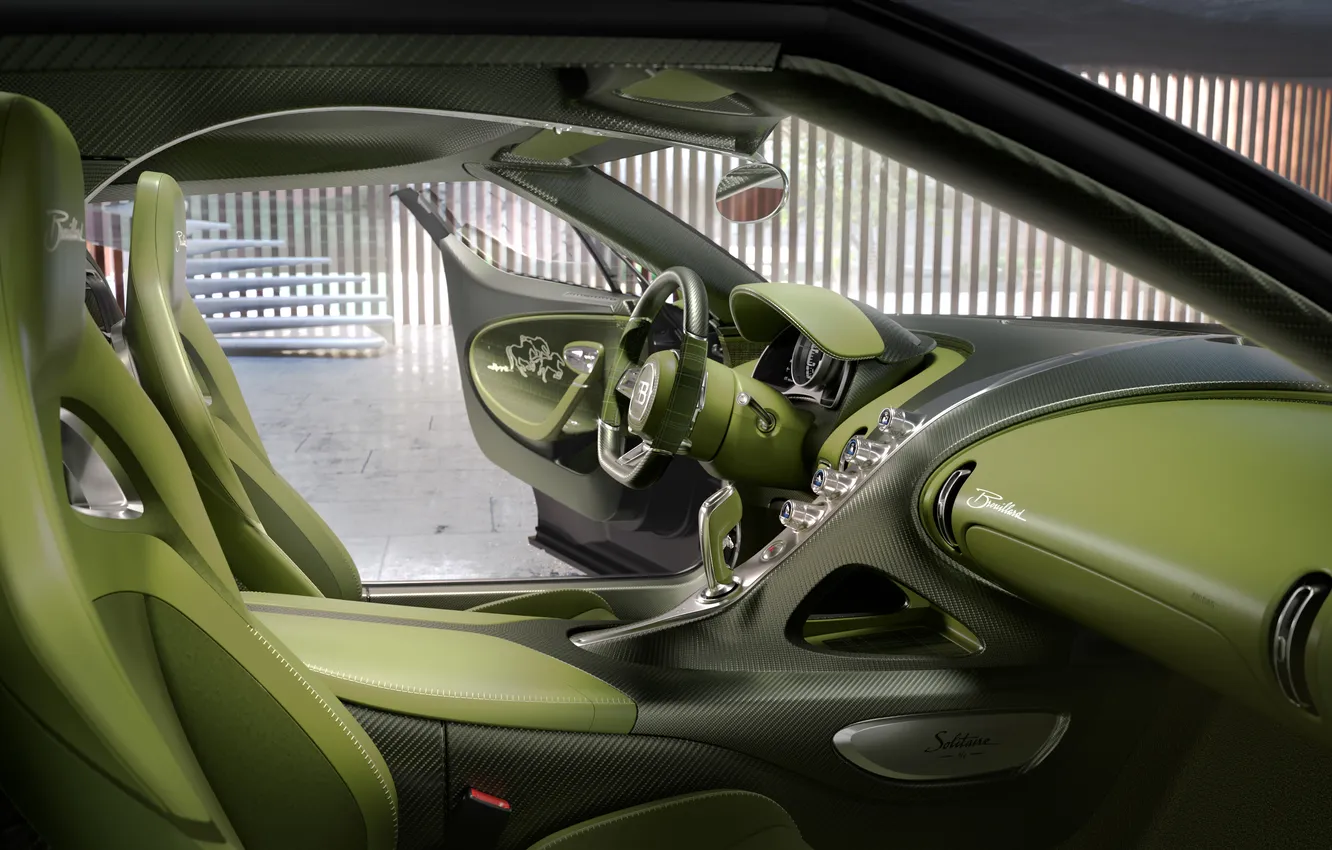 Photo wallpaper coupe, interior, Bugatti, Bugatti, Coupe, torpedo, hypercar, Hypercar