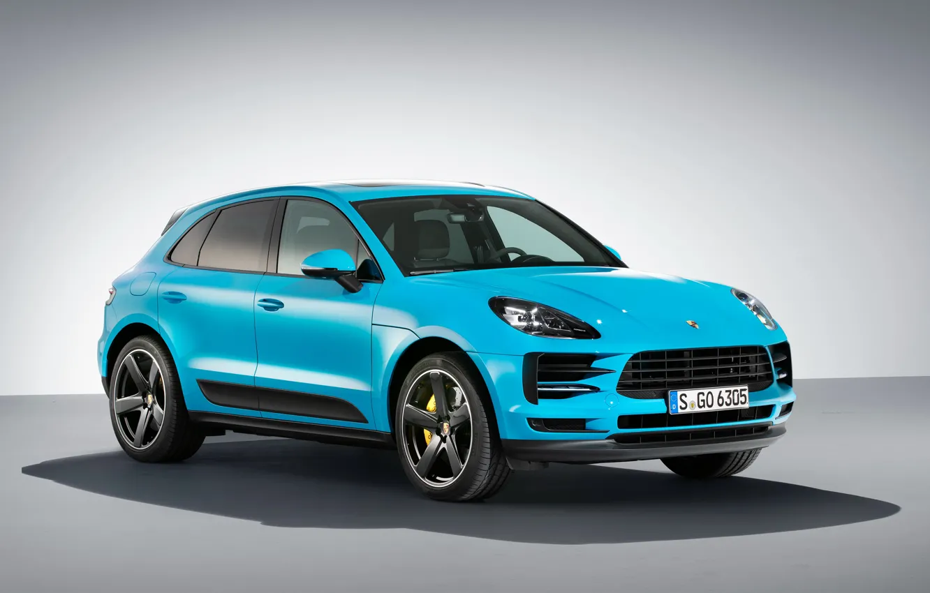 Photo wallpaper Porsche, 2018, crossover, Macan, Macan S