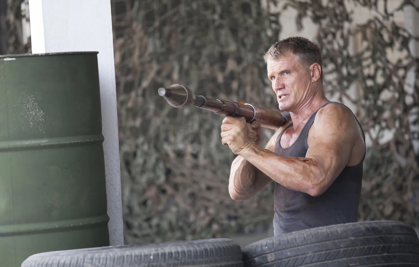 Photo wallpaper Dolph Lundgren, Dolph Lundgren, Nick Cassidy, The slave trade, Anti-tank hand grenade, Skin Trade, The …