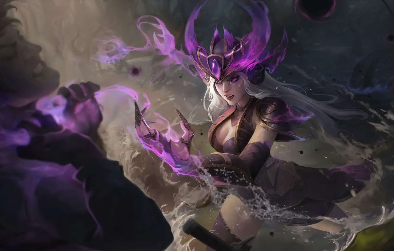 Photo wallpaper Art, League of Legends, Skin, LoL, Syndra