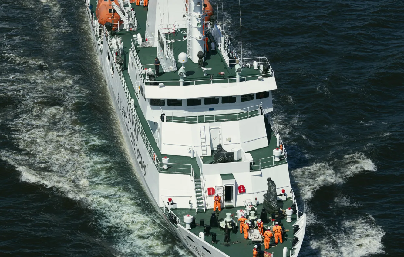 Photo wallpaper ship, Taiwan, the coast guard, patrol, FPV Hsun-Hu